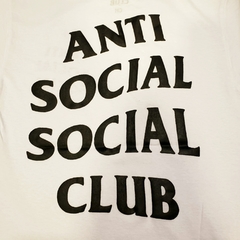 Playera Anti Social Social Club Clasico Blanco en internet