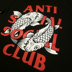 Playera Anti Social Social Club Koi Negro en internet
