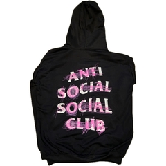 Hoodie Anti Social Club Nevermind Negro