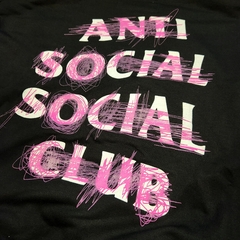 Hoodie Anti Social Club Nevermind Negro en internet