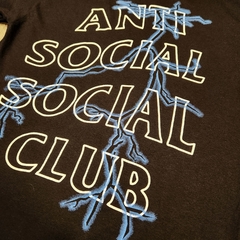 Playera Anti Social Social Club Twisted Negro en internet