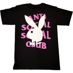 Playera Anti Social Social Club x Playboy Negro