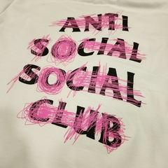 Hoodie Anti Social Club Nevermind Blanco en internet