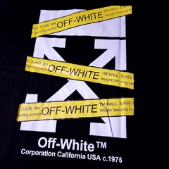 Playera Off White Firetape en internet