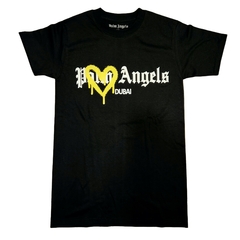 Playera Palm Angels Dubai Sprayed Negro