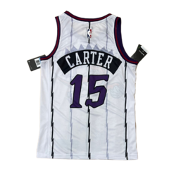 Jersey Toronto Raptors Vince Carter 15 Blanco - comprar en línea