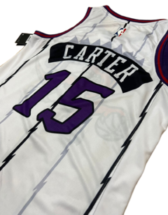 Jersey Toronto Raptors Vince Carter 15 Blanco - Captown