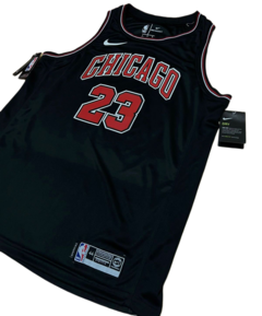 Jersey Chicago Bulls Jordan Negro en internet