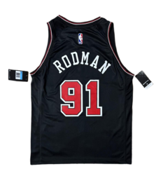 Jersey Chicago Bulls Rodman Negro - comprar en línea
