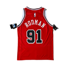 Jersey Chicago Bulls Rodman Rojo - comprar en línea