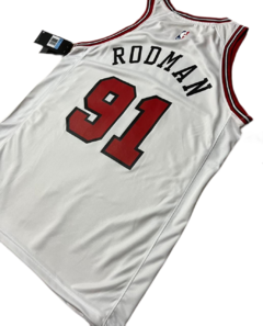 Jersey Chicago Bulls Rodman Blanco - Captown