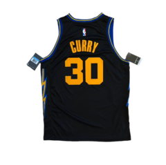 Jersey Golden State Warriors Curry Negro - comprar en línea