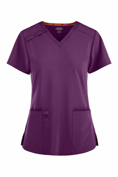 Uniforme Quirurgico Dickies Stretch Women Eggplant en internet