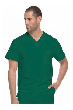 Uniforme Medico Quirurgico Dickies Stretch Hombre Hunter Green DK635/DK015 - Kura Uniformes Médicos