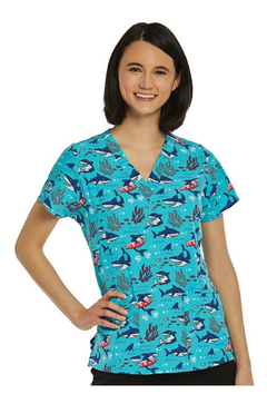 Filipina Medica Estampada Maevn Dama