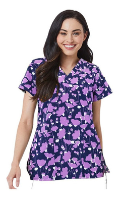 Filipina Medica Estampada Maevn Dama - Kura Uniformes Médicos
