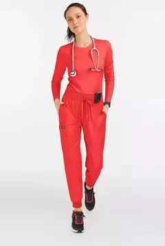 Uniforme Medico Quirurgico Koi Basics Mujer Candy Red en internet