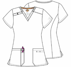 Uniforme Medico Quirurgico Dickies Stretch Mujer Red DK615/DK005