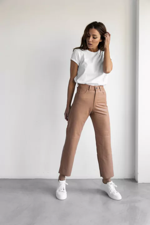 PANT JUNO CAMEL - comprar online