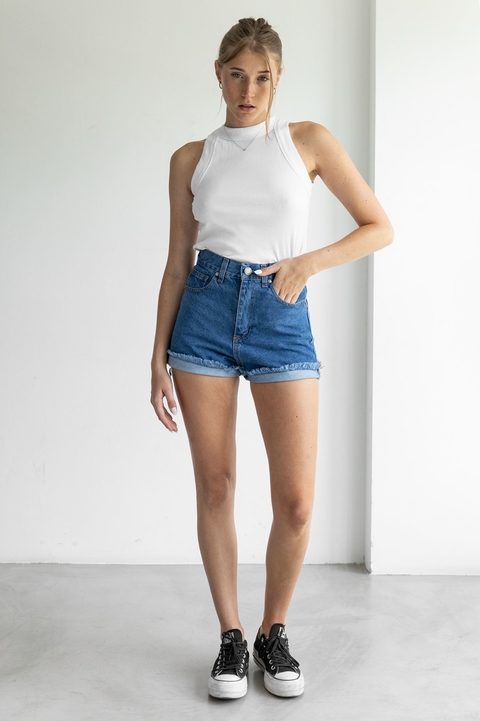 SHORT CALVIN AZUL INTERMEDIO