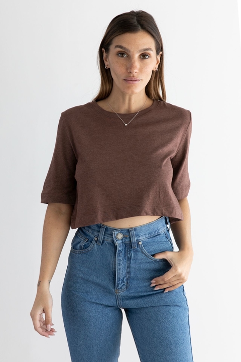 REMERA ANCHA CHOCOLATE
