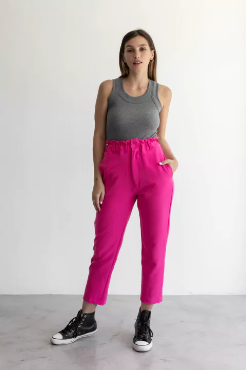 PANT SASTRERO FUCSIA