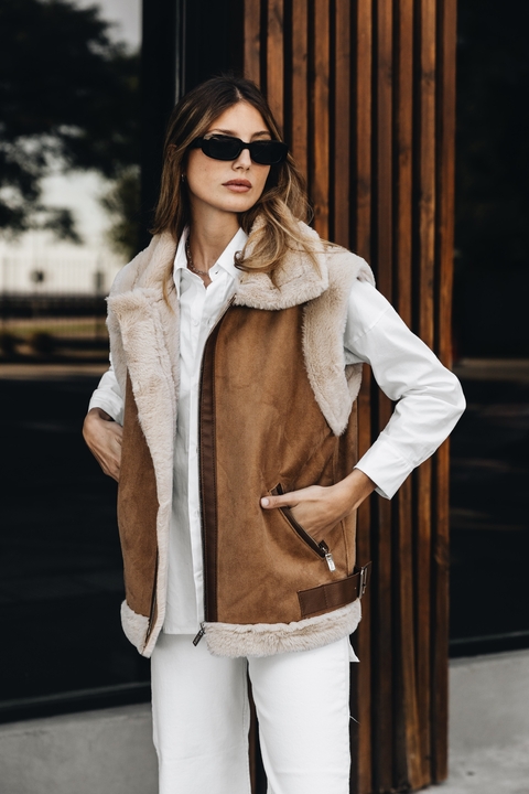 CHALECO RYAN BEIGE
