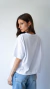 REMERA BOXY BLANCA - comprar online