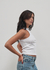 MUSCULOSA ALWAYS BLANCA - Rebel Denim 