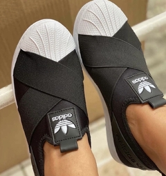 Slip On Preto com Branco