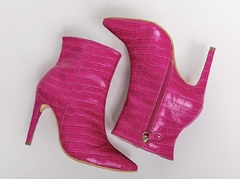 Bota Cano Baixo Pink