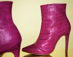 Bota Cano Baixo Pink - comprar online