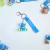 Chaveiro Stitch 3D Prata Cute