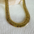 Colar malha esteira 10mm em banho de Ouro 18K - comprar online