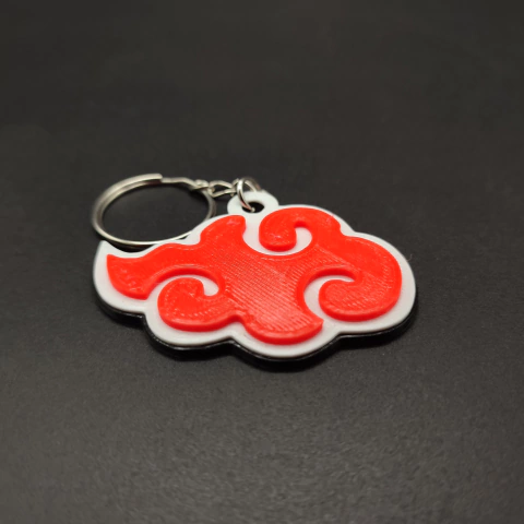 C12- Llavero Nube Roja | Akatsuki