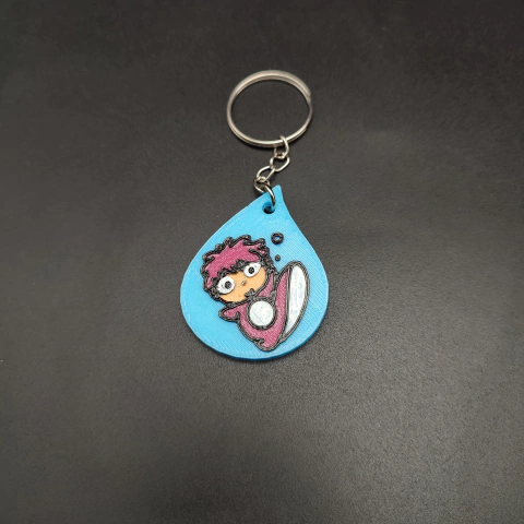 C6- Llavero Ponyo | Ponyo y el secreto de la sirenita