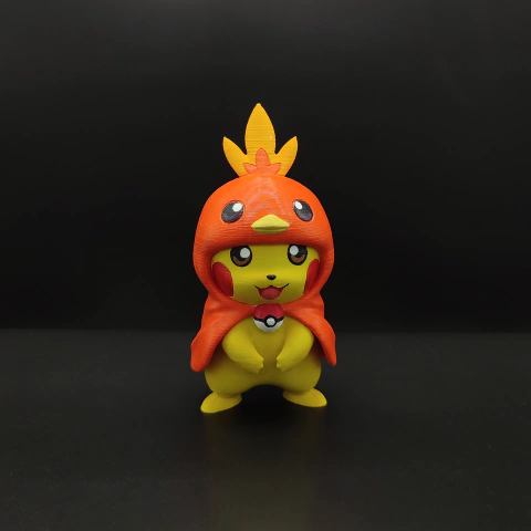 Figura Pikachu Cosplay Torchic | Pokémon
