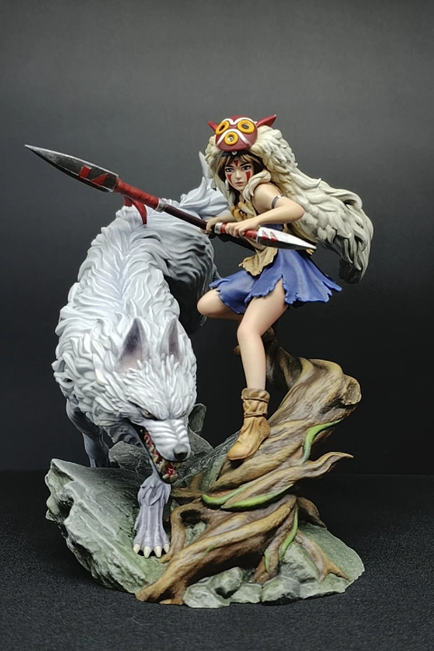 Figura - Princesa Mononoke | Studio Ghibli - comprar online