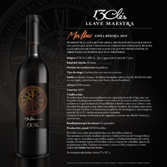 13 Cles Reserva Malbec en internet