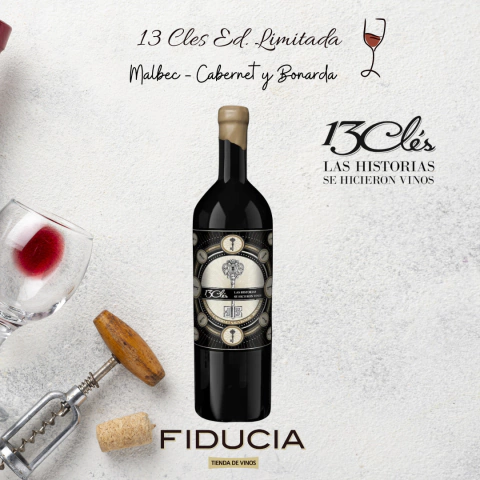 13 Cles Icono Blend Malbec - Cabernet - Bonarda