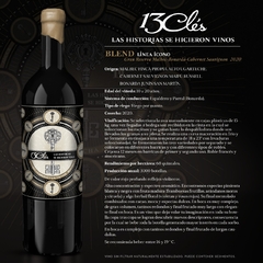 13 Cles Icono Blend Malbec - Cabernet - Bonarda - comprar online