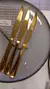 Cuchillo dorado