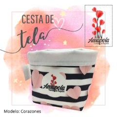 Cesta de tela multiuso - Grafik Publicidad