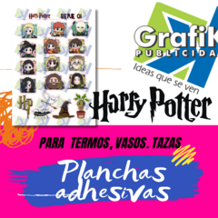 Sticker para Termos - HARRY POTTER