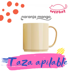 Taza de polímero apilable - tienda online
