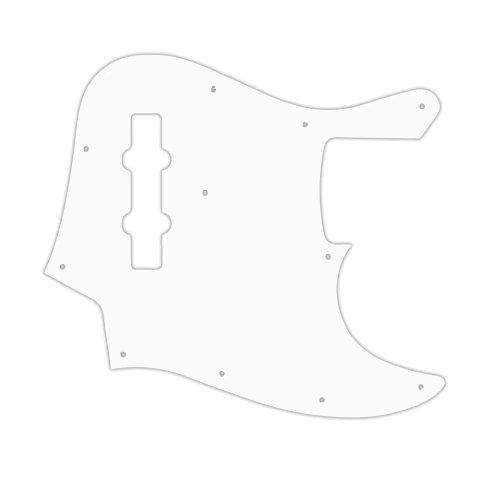 Escudo Fender Jazz Bass Mexico 11 Furos na internet
