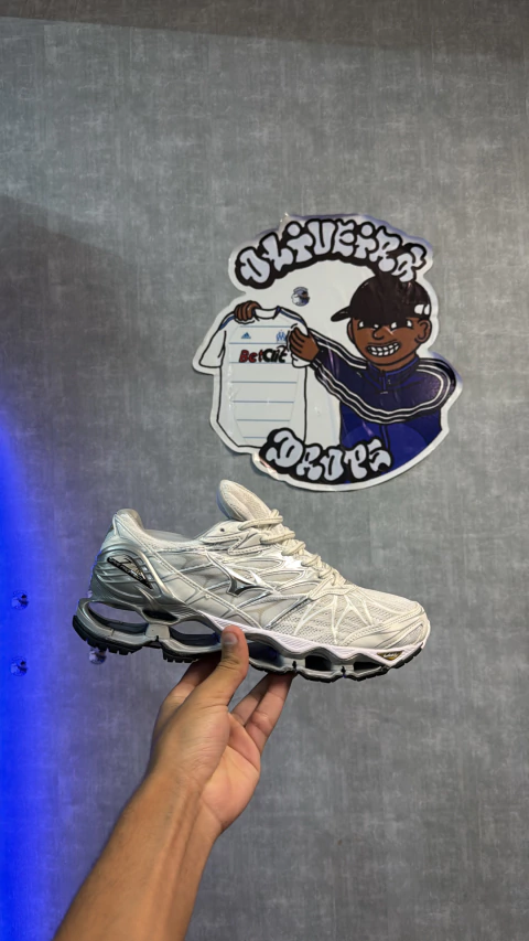 Mizuno Prophecy 7 “Branco/Prata” (Pronta Entrega) - comprar online