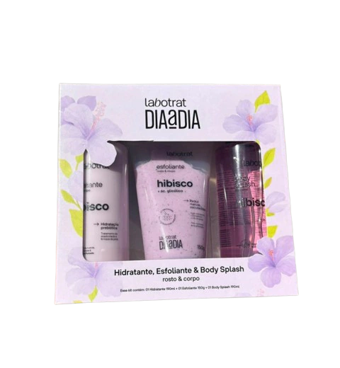 Kit labotrat Hidratante, Esfoliante 150g e body splah - Hibisco - comprar online