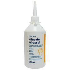Óleo Corporal de Girassol Farmax 200ML .