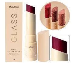 Batom Cremoso Creamy Matte Glass Ruby Rose